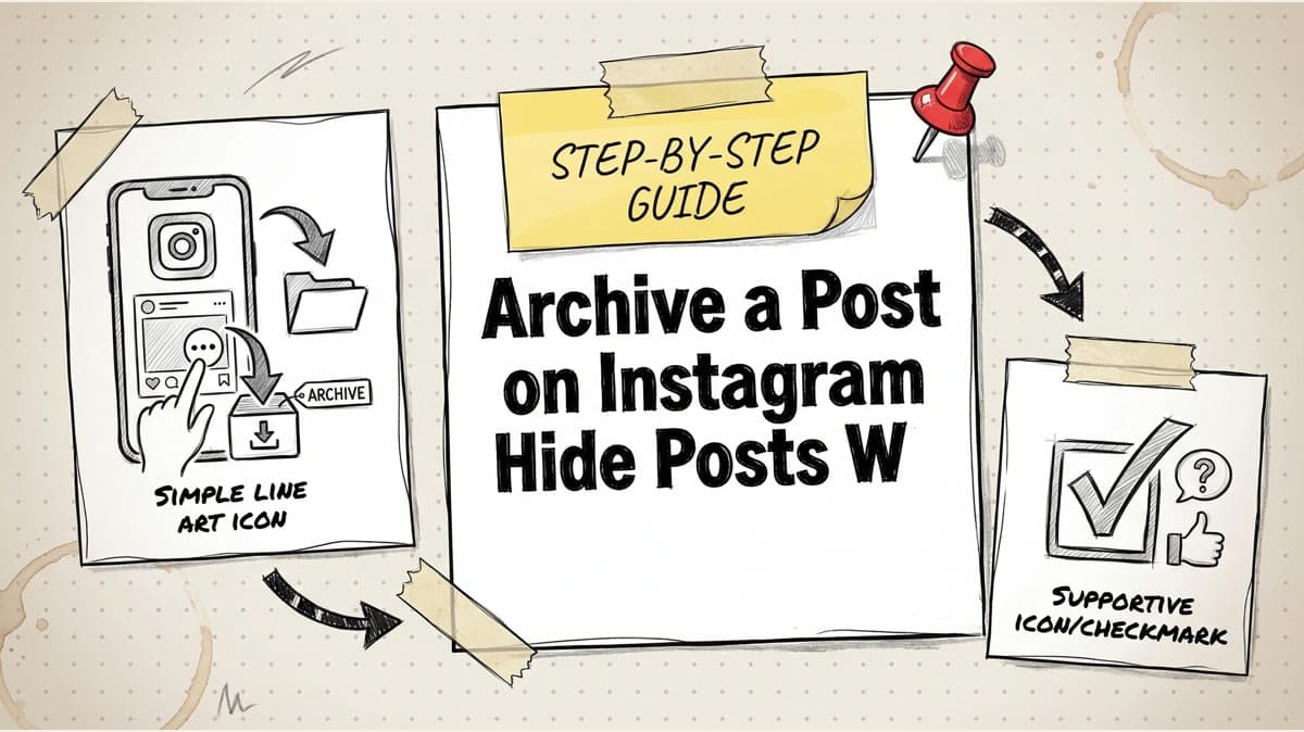 How to Archive a Post on Instagram: Hide Posts Without Deleting Them - Timed Post Blog