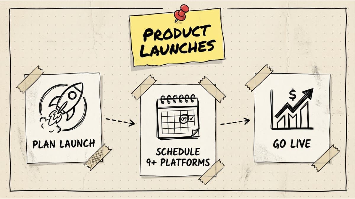 Best Social Media Scheduler for Product Launches (2026)