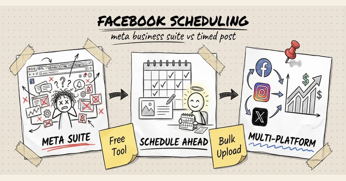 How to Schedule Facebook Posts: Complete Guide (2026)