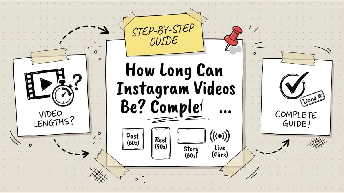 How Long Can Instagram Videos Be? Complete Guide to Video Length Limits by Format - Timed Post Blog