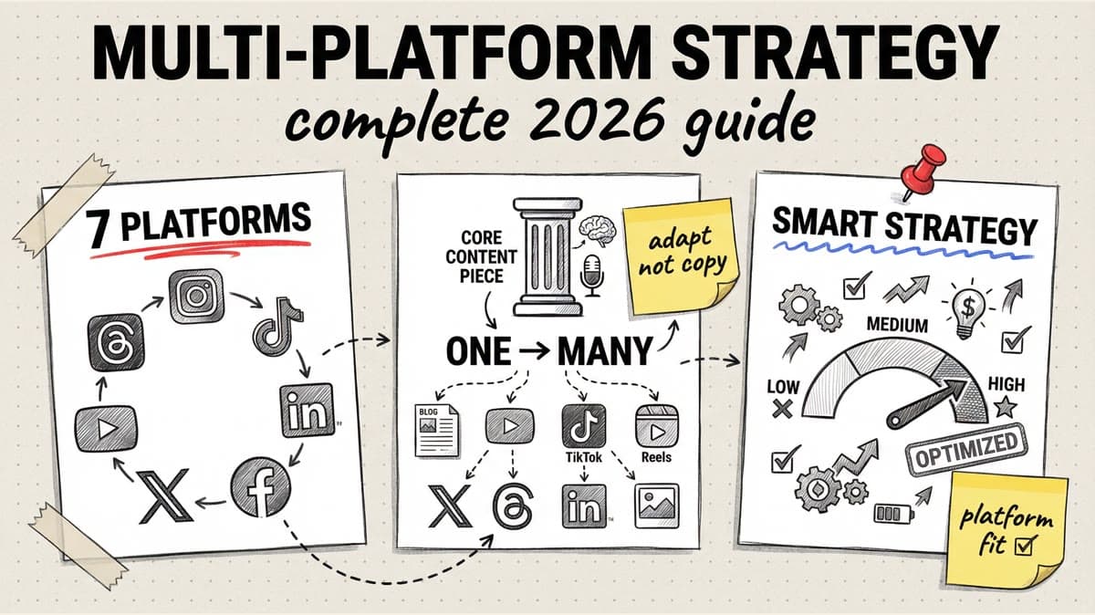 The Complete Multi-Platform Social Media Posting Strategy for 2026